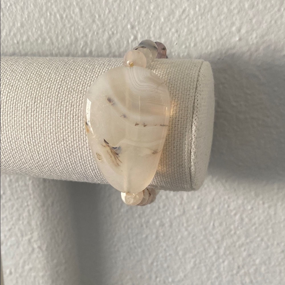 Chunky Quartz Stretch Bracelet